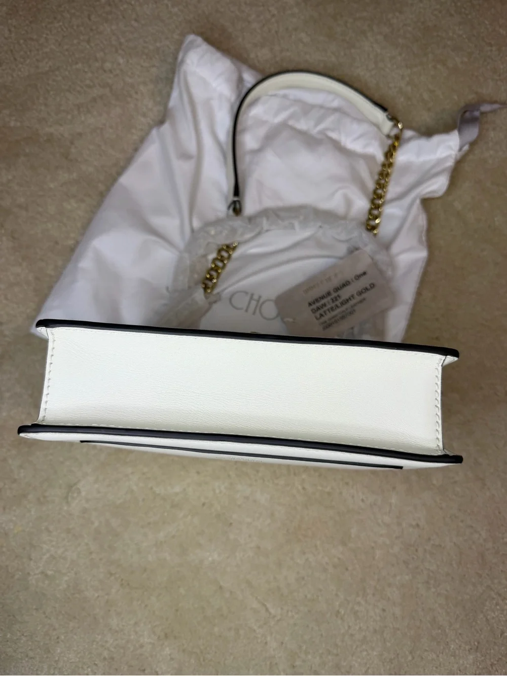 Jimmy Choo Crossbody White NWT